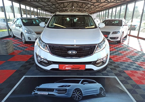 Kia Sportage cena 66500 przebieg: 74000, rok produkcji 2014 z Chrzanów małe 631